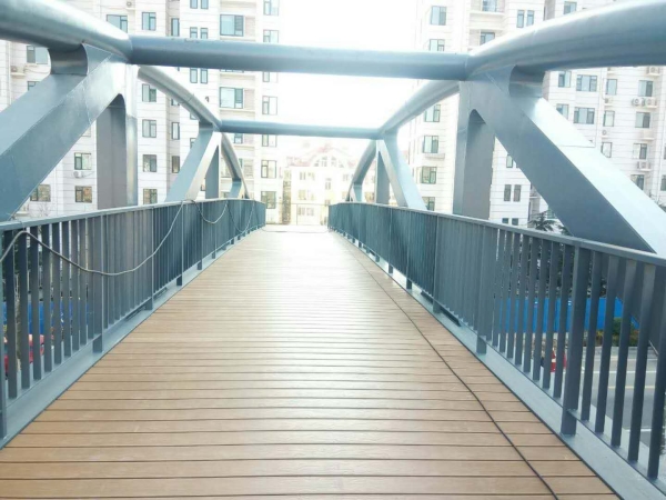 枣庄天桥通道木塑地板