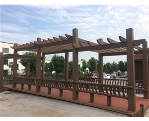 枣庄木塑廊架护栏